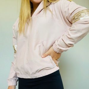 Light Pink Bomber Jacket